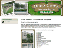 Tablet Screenshot of deepcreekinc.com